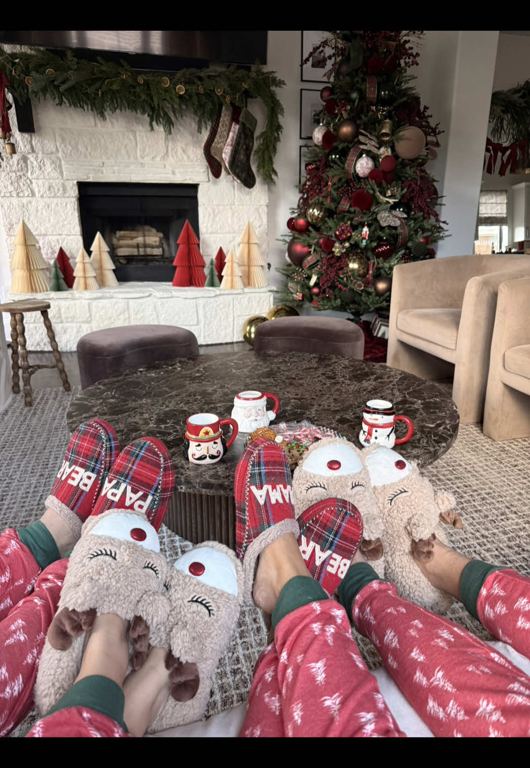 #AD Do you have any cozy holiday traditions with your family? In our home, matching pajamas and slippers have become one of our favorite ways to make the season feel extra special. @Dearfoams always comes through with their soft, comfy pajamas and slippers. Perfect for game nights, movie marathons, or just staying warm while making memories. If you’re looking to bring a little comfort and fun into your holiday traditions, these sets are such an easy way to do it. Want to shop the collection? Comment COZY and I’ll send you the link or shop the collection on Dearfoams.com. #DearfoamsHoliday #DearfoamsUnwrapTheMagic #MyDearfoams #Dearfoams 