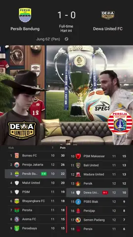 maki mepet ni jarak😅 #persija #dewaunited #persibbandung #persib #brisuperleague 