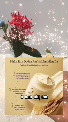 Kem dưỡng da nhân sâm chống lão hoá mờ nám tàn nhang và làm đầy sẹo rỗ giúp da sáng mịn #xuhuong #kemduongdanhansam #mytom19984  