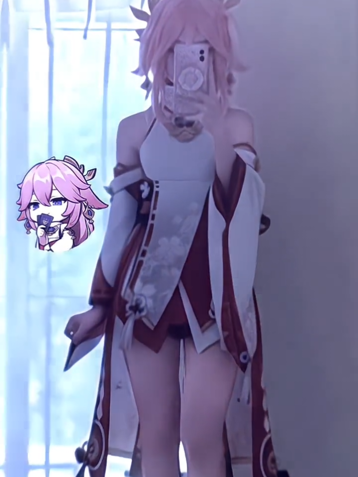 apa yang gabisa di dunia ini coba?? #cosplay #fyp #presetalightmotion #4upage #yaemiko
