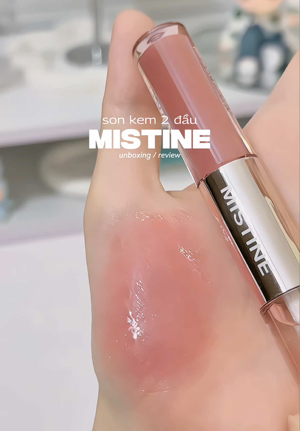 tròi oi màu dịu keooo 🍧🧁🍰 #mistine #son2dau #sonmistine #reviewson #xuhuong 