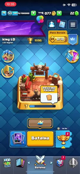 Continha de 11k disponível! #clash #fyp 