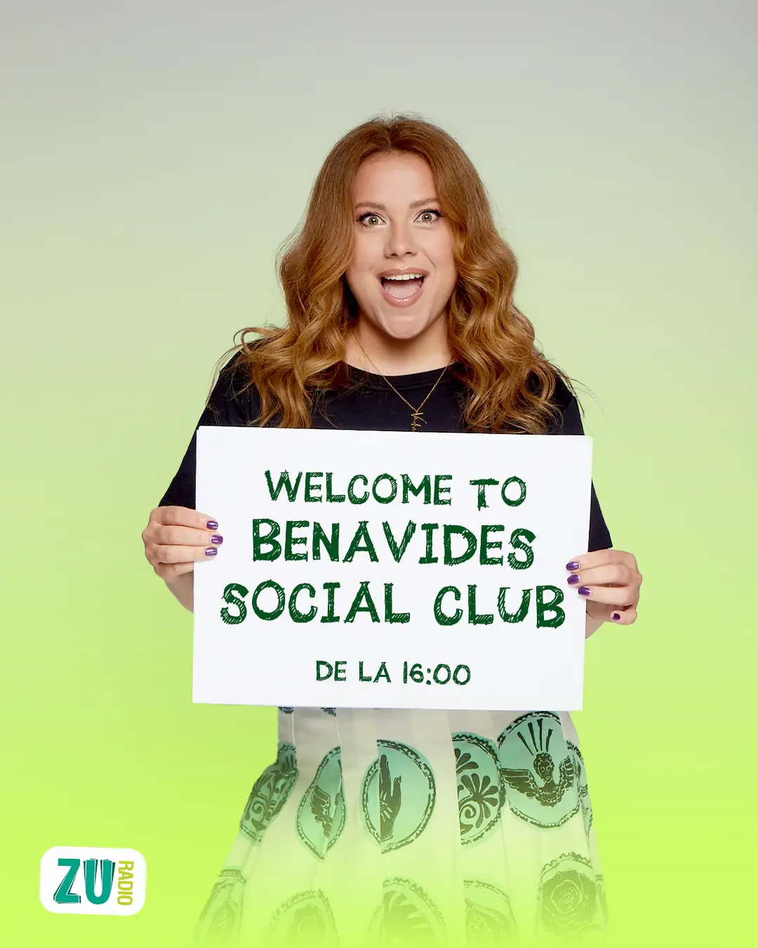 Astăzi, între 16:00 și 19:00, te așteptăm la 𝕭𝖊𝖓𝖆𝖛𝖎𝖉𝖊𝖘 𝕾𝖔𝖈𝖎𝖆𝖑 𝕮𝖑𝖚𝖇 pe ZU. Gazda ta este Raluca Benavides, una dintre mai plăcute voci din ZUnivers 😉 Pregătește-te pentru trei ore de muzică bună, energie faină și povești de la ascultători. Dacă vrei să te alături clubului, trimite-ne mesajul tău pe WhatsApp ZU 💬0748 111 550. 