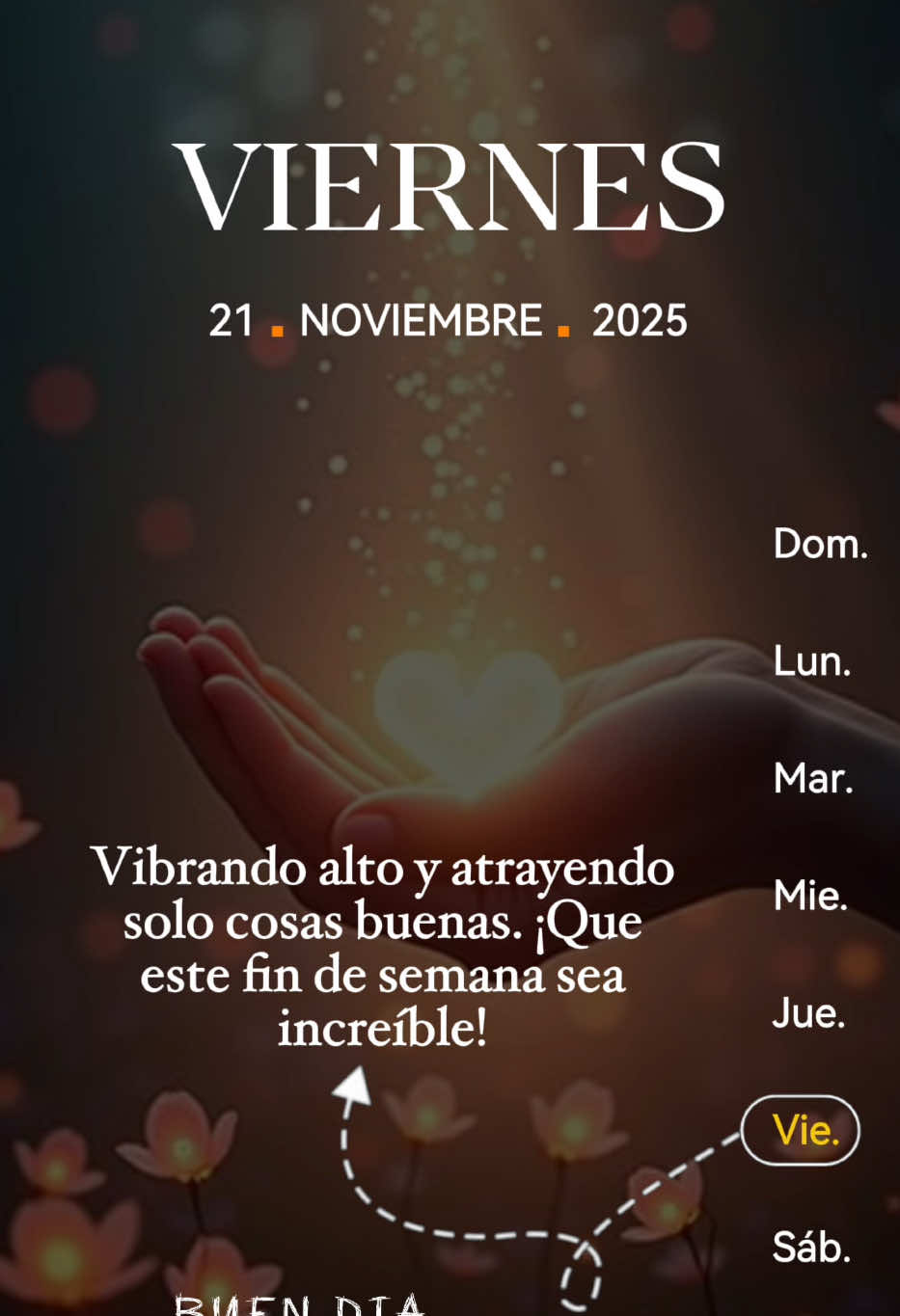 Vibrando alto #lavidaesbella #vibrandoalto #diabonito 