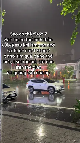Sao họ có thể bình thản vui vẻ sau khi làm con nhỏ hài hước nhưt khóc ? T nhói tim quá, t sẽ bốc hết cứt chó trên thế gian rồi quăng vào nhà họ #viral #fyp #buon 