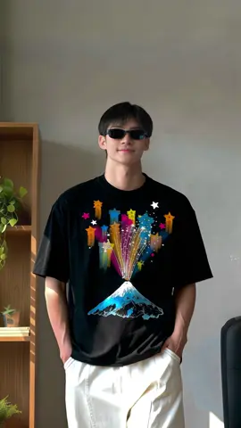 Áo núi lửa nha anh em #aothun #phodonam 