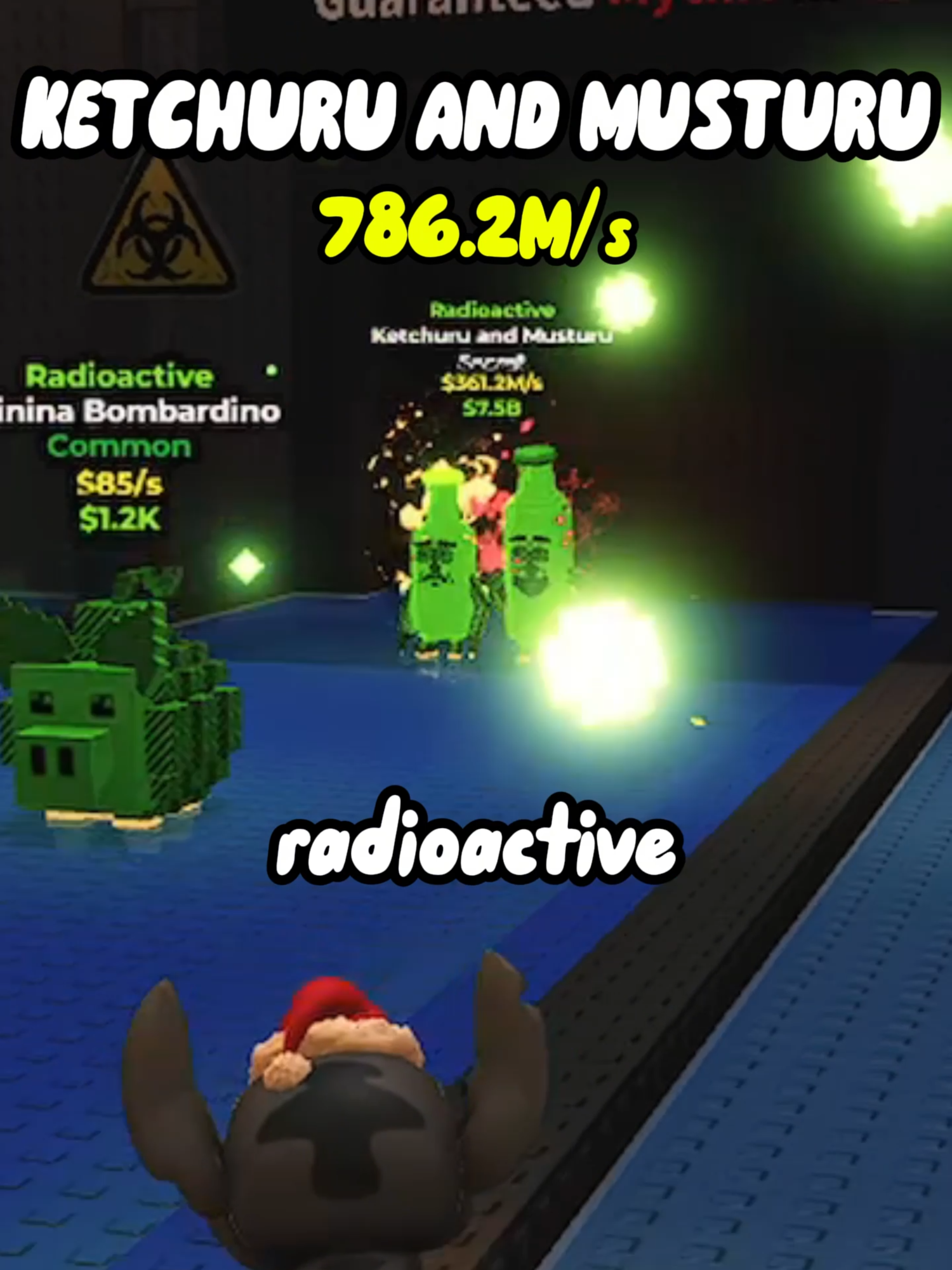I Got A Ketchuru And Musturu In Radioactive Event! #robloxfyp #stealabrainrot