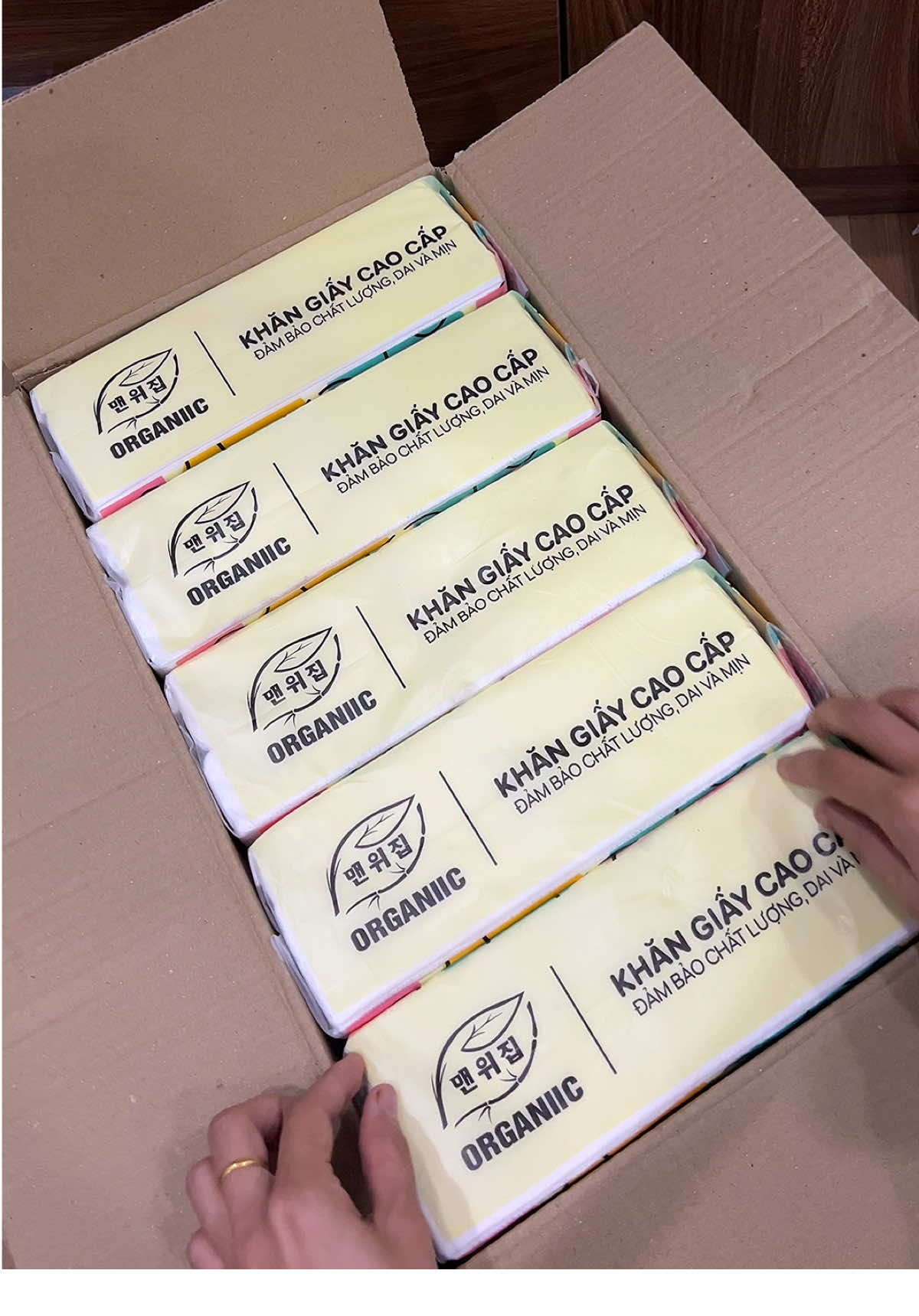 Giấy cao cấp Oganic thùng 10b To #giayan #giayancaocap #giayansieudai #xuhuong #tranghatay96 