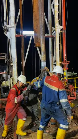 today's activities #oilfield #roughneck #floorman #arjuna752 #pengeboranminyak 