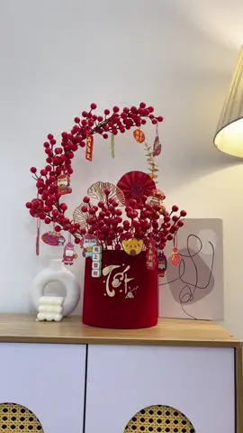 Thấy đỏ là thấy Tết nha các ní ơi 😙 #binhdaodong #phukientet #xuhuong #vairal #trangtritet 