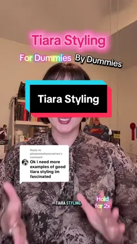 Replying to @pleasewashyourselves Tiara styling preferences are purely subjective! You like what you like just like working royalty. We also need to remember that these pieces are notoriously heavy and uncomfortable, meaning that hairstyles offering more cushion and support may be preferred by certain royals. #tiara #tiaras #royaljewels #royalty #royal 