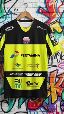 Jersey racing pertamina mandalika. Bahan dryfit bosku #racing #mandalika #jerseyracing #racing 