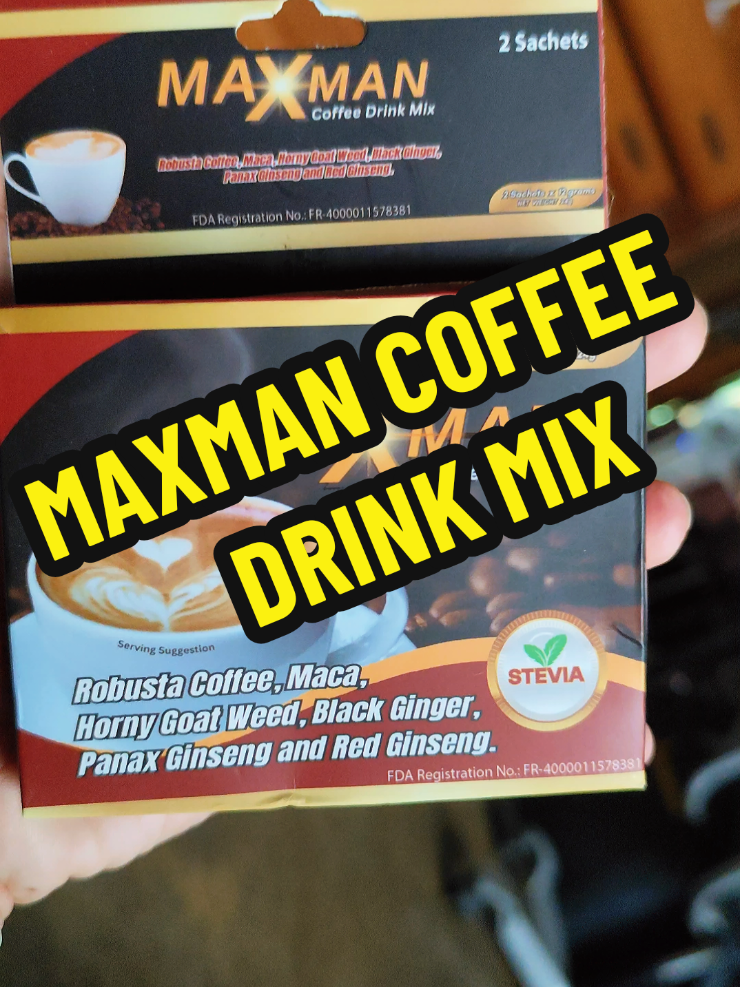 #maxman #maxmancoffee #maxmancoffeedrinkmix #tiktok  #affiliatemarketing 