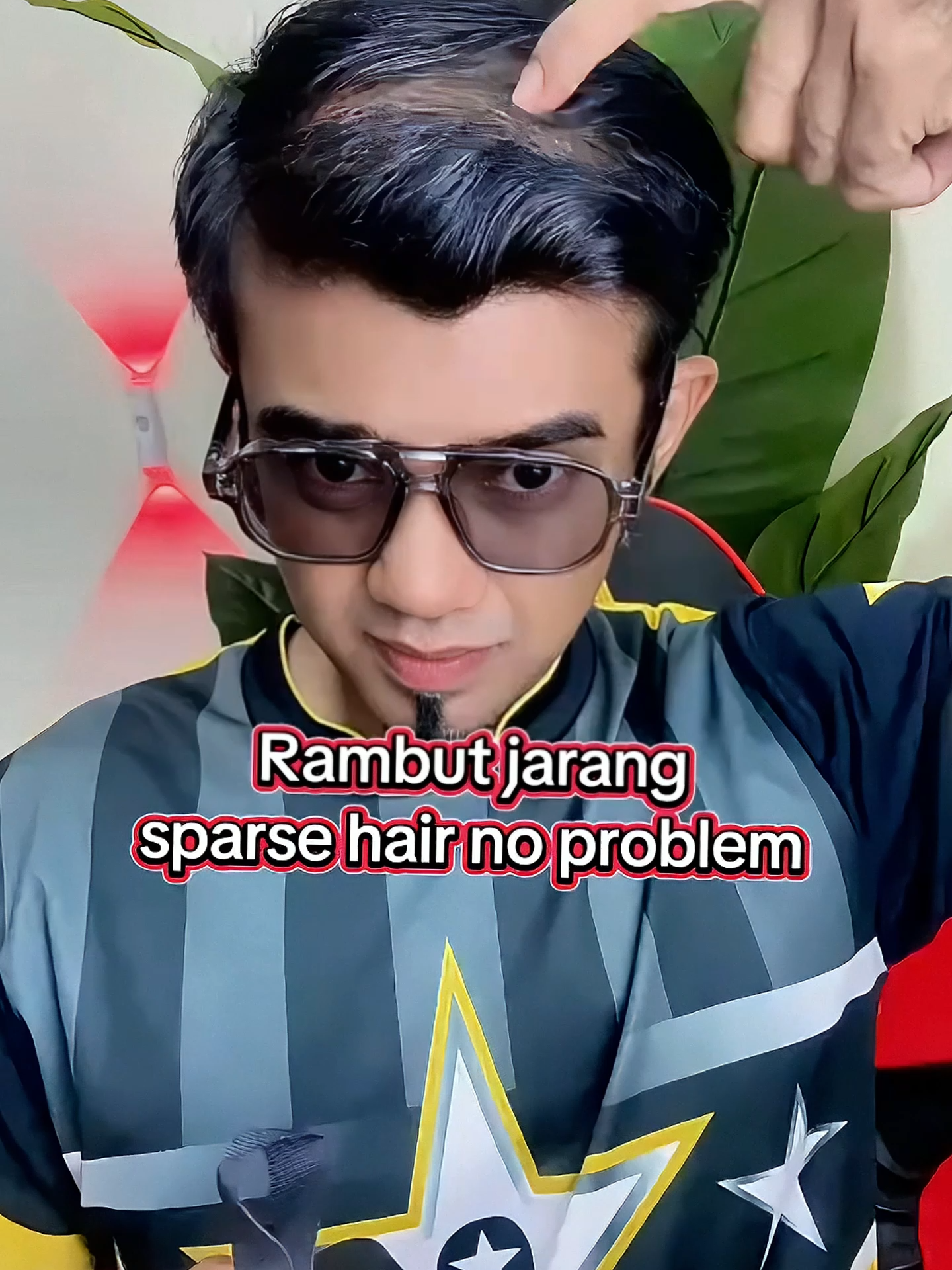 ปิดผมบางแบบผู้ชาย คลิกเดียวเปลี่ยนลุค