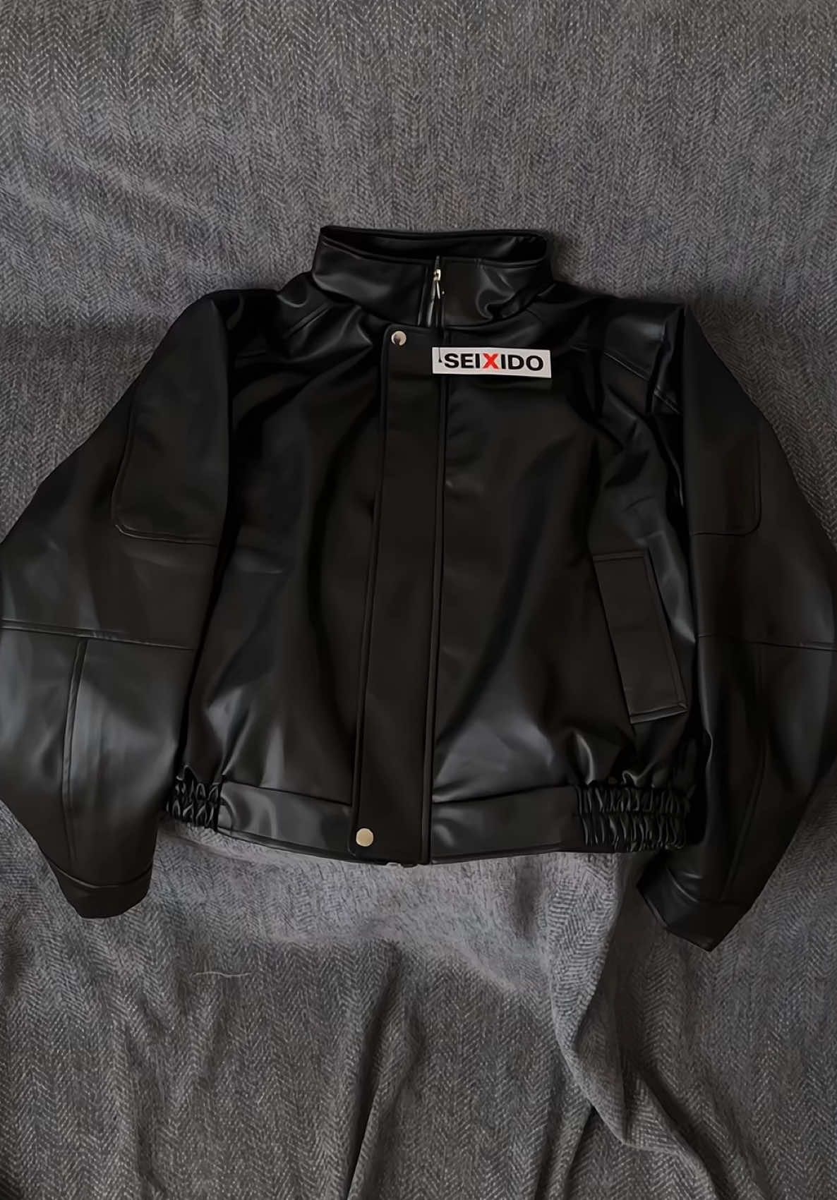 Áo Khoác da dài tay #review #xh 