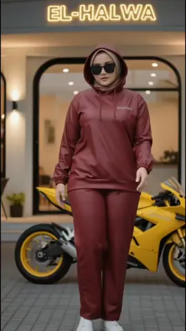 Promo Jas Hujan Pria Wanita Raincoats Model Hoodie EL-HALWA Anti Bocor