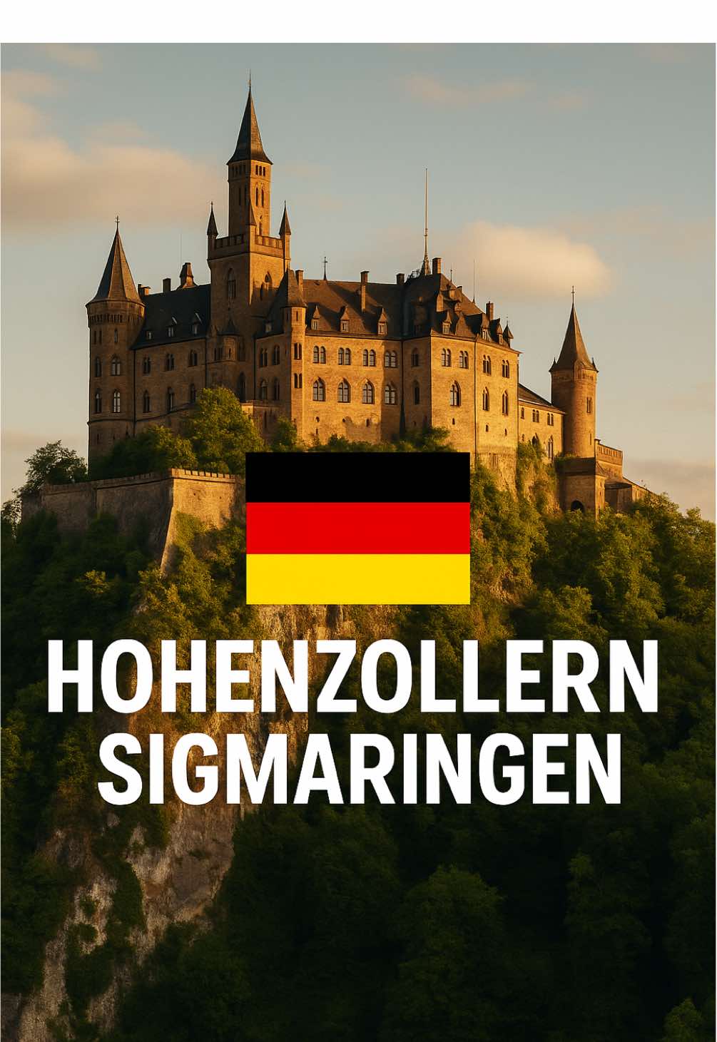 لو كنت عايش بألمانيا🇩🇪… لازم تزور هالمكان مرة بحياتك! قلعة Hohenzollern Sigmaringen. #rahlaa #hohenzollern #رحلات_سياحية #germany #travel 
