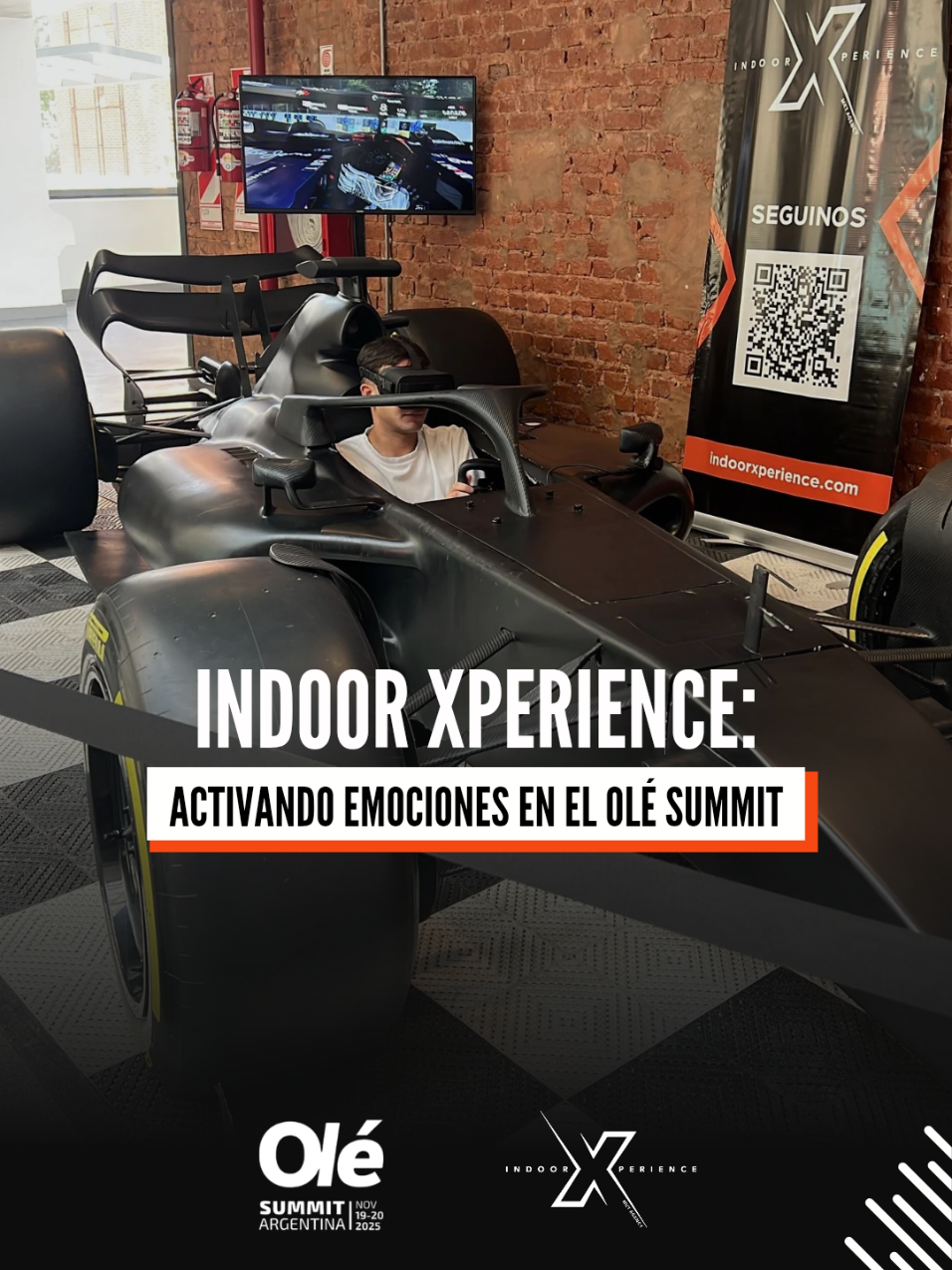 Una vez más llevamos toda la pasión del automovilismo con nuestro simulador, donde los presentes vivieron la adrenalina de conducir un monoplaza de la máxima categoría.🏁👏 Tecnología, deporte y entretenimiento se unieron para que cada participante sienta lo que es estar en la pista… ¡y ser parte del show! 😎🏎️ Video cortesía: @diario.ole  #diarioole #summit #f1 #simuladores #deporte 