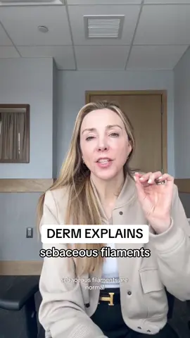 Sebaceous filaments #sebaceousfilaments #sebaceousfilament #skincareadvice #skincaretips #dermatologistrecommended 