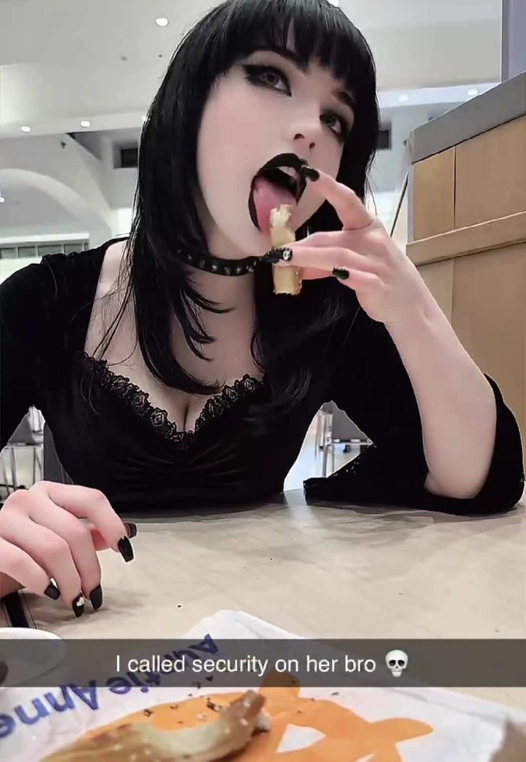 Would you do the same?🤯#gothgirl #Viral #goth #fyp #onthisday 