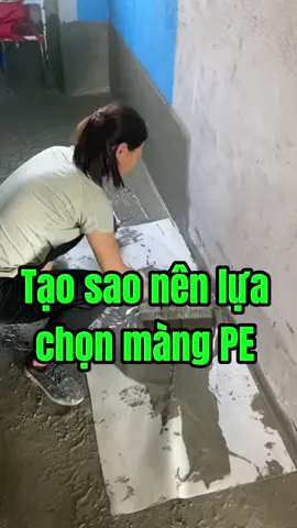 Vợ em còn làm chống thấm được huống chi là các bác đã từng làm xây dựng rồi. 