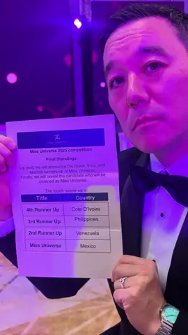 #MissUniverse2025 #The74thMissUniverse #ข่าวtiktok #บันเทิงtiktok #นางงาม 