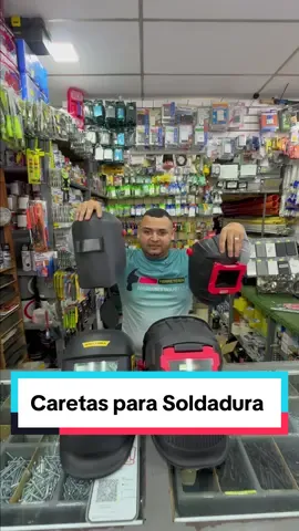 🔥🛠️ Si sueldas, necesitas una buena máscara… tu vista te lo va a agradecer #Ferreyashley #Caracas #PlazaVenezuela #LaCandelaria #Soldadura 