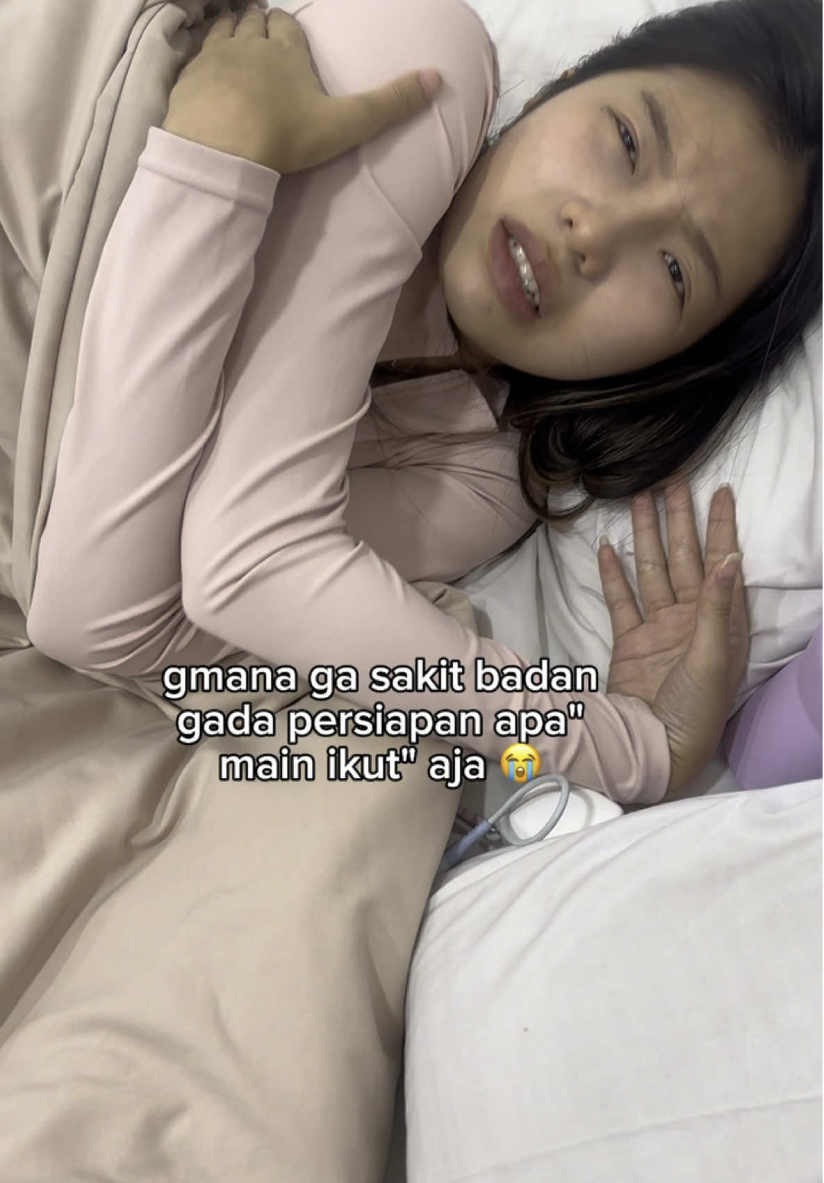 ya iya badannya sakit