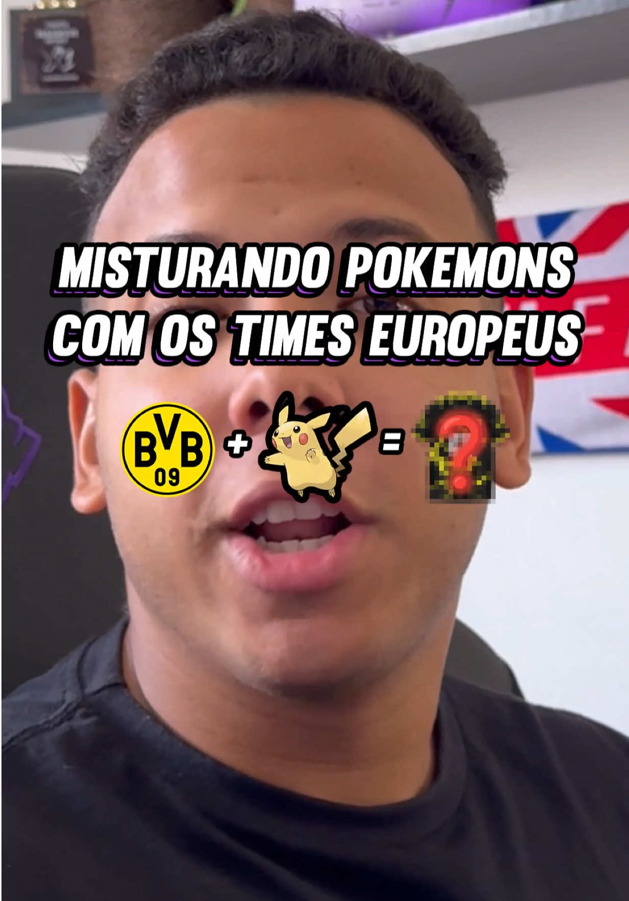 TIMES EUROPEUS misturados com POKEMONS #futebol #futeboleuropeu #camisasdetime #pokemon 