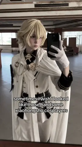 jawline too feminine for guys and too masculine for girls #mikaela #cosplay #xiaohongshu #cosplayer #คอสเพลย์ 