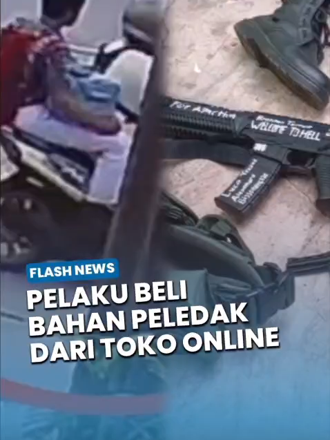 Pelaku Ledakan SMAN 72 jakarta Beli Bahan Rakit Bom dari Toko Online, Ngaku Buat Ekskul Sekolah Jurnalis Video | Annas Furqon Hakim Pelaku ledakan di SMAN 72 Jakarta ternyata membeli bahan material yang digunakan untuk merakit bom dari toko online. Sumber: https://jakarta.tribunnews.com/jakarta/426369/pelaku-ledakan-sman-72-beli-bahan-rakit-bom-dari-toko-online-ngaku-ke-ayah-untuk-ekstrakurikuler
