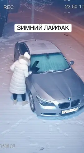 Зимний Лайфхак😂#длятебя #fyp #followme #viralvideo #mustwatch 