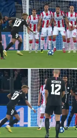 iconic free kicks in football #football 