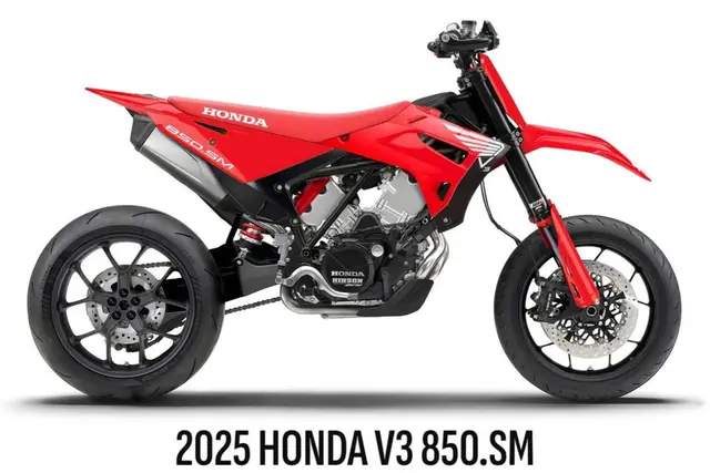 #tiktok#viral#Honda V3 supermotard,  850 centimètres cube , doté d,un compresseur électrique,  une puissance colossale#tiktok 