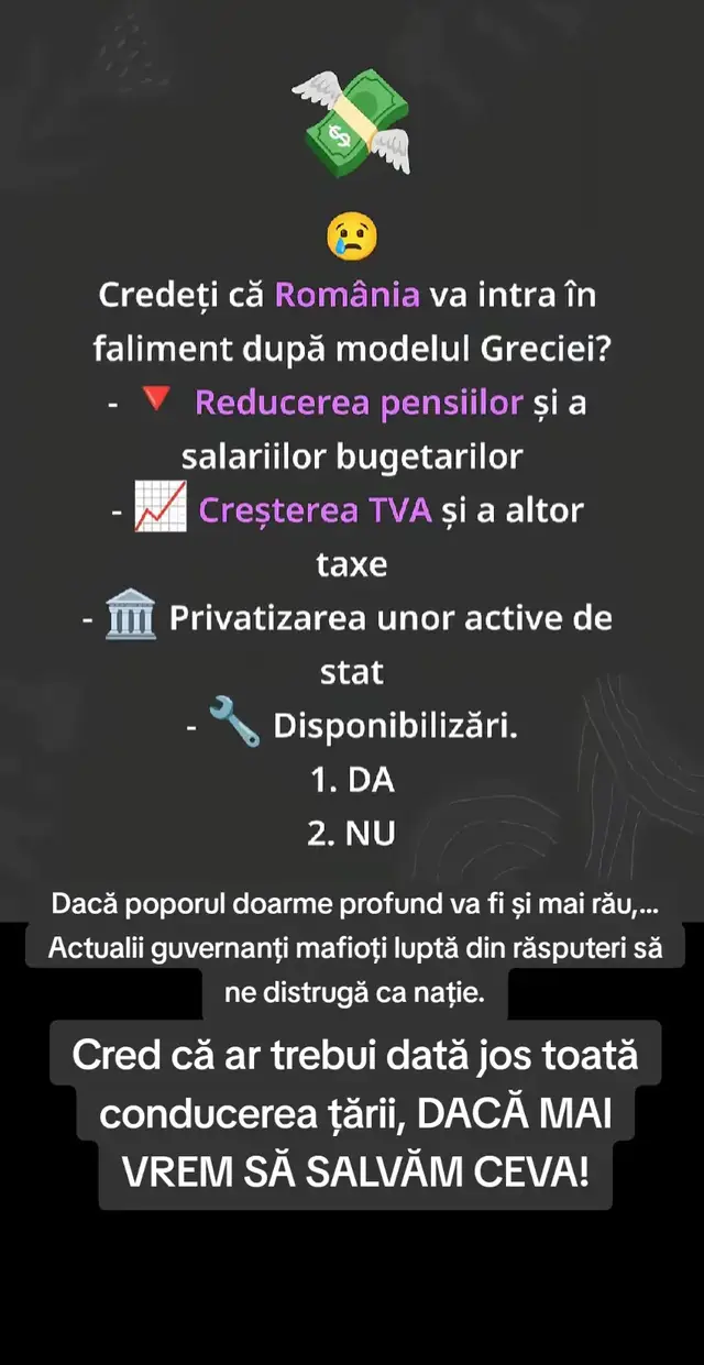 Nu numai ca vom întra în faliment, dar vom rămâne și fără resursele naturale pe care le mai avem,...cu alte cuvinte vom deveni sclavii UE.