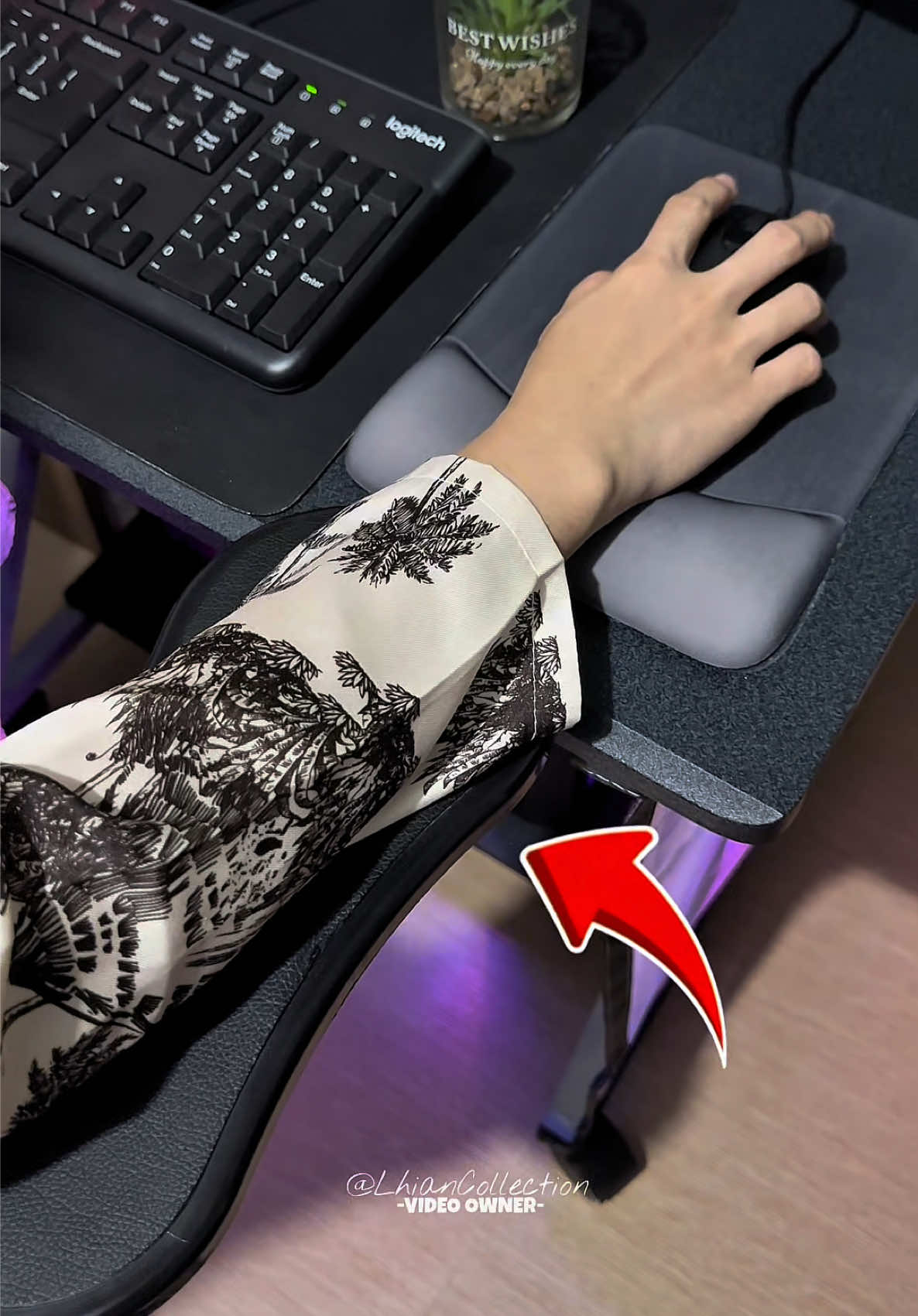 DESKTOP ARM REST CAN HELP YOU RELIEF FROM ARM STRAIN | COMFORT WHILE YOU WORK #desktop #armrest #fyppppppppppppppppppppppp 