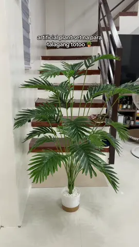 in fairness kahit mura lang to, para talagang tunay na halaman #artificialplants #plantdecor #homedecoration 