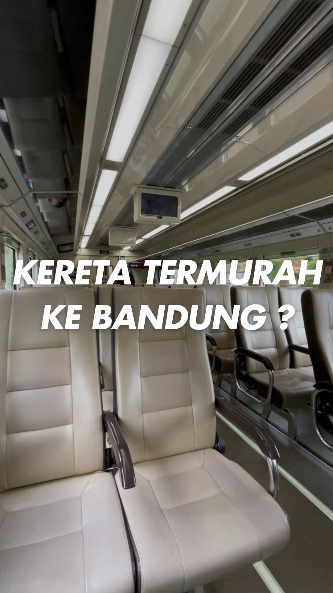 KERETA TERMURAH KE BANDUNG ? @KAI121 @travelingbytrain_kai @pesona.indonesia  @Smiling West Java @kawahputiheconique @econique.id  #KembaliKeParahyangan #TravellingByTrain #NaikKeretaAja #wisataasikeconique #sobateconique 