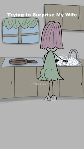 Wives Always Know 🤣 #animation #girl #boy #meme #fyp 