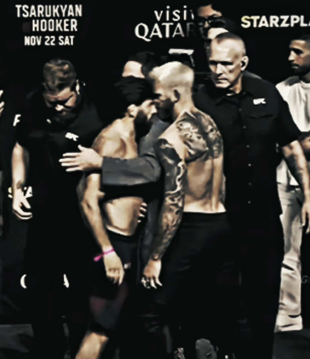 Arman Tsarukyan Face to Face Dan Hooker 👑🫵 #danhooker #ufcfightnight #ufc_mma_sport #armantsarukyan #ufcedit 