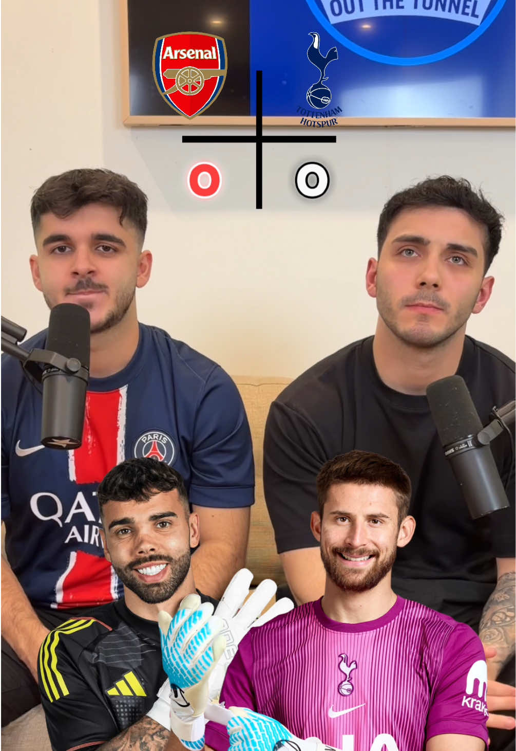 NO SPURS PLAYERS IN THE COMBINED XI?!😳⚽️ #combinedxi #arsenal #spurs #northlondonderby #footballtrivia 