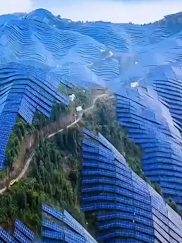 بحر من الألواح في جبال إلى ماذا تخطط الصين؟ 🇨🇳🤔