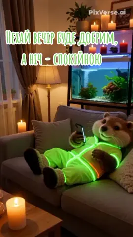 Нехай вечір буде добрим, а ніч - спокійною