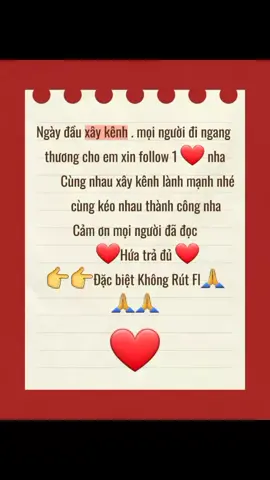 Ngày đầu xây kênh  Cùng kéo nhau lên 1000fl nha  Hứa trả đủ uy tín  #hànhtrìnhxâykênh #ngườimớixâykênh #ngàyđầuxâykênh #xuhuongtiktok 