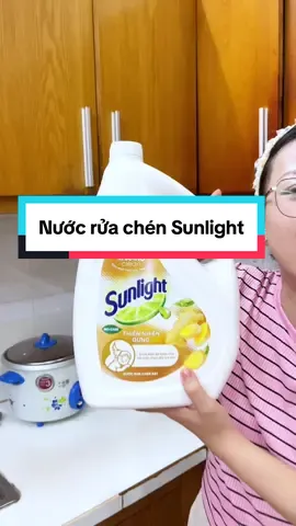 Nước rửa chén Sunlight #CleanTok #CleanTok #LifeHack #cleaninghack #nuocruachensunlight 