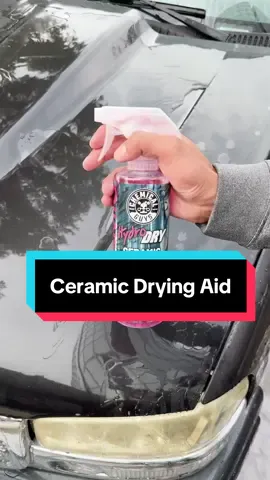 No protection 🚩 Ceramic protection ✅ Add ceramic shine and protection in seconds with HydroDry! 💦  #detailing #ceramic #ceramiccoating #carwash #truck 