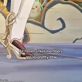 Nicole is so elegant omg #GenshinImpact #hexenzirkel #genshinfyp #viral 