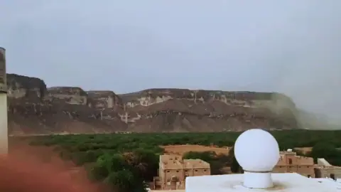 #حضرموت_الوادي #الديره #اجواء_الشتاء #مجرد________ذووووووق🎶🎵💞 