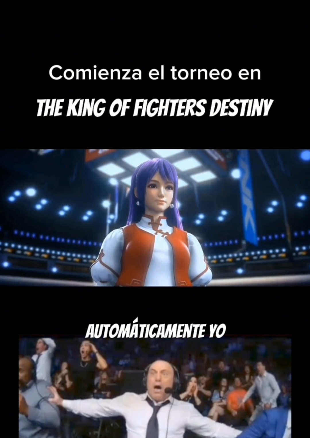 The King of fighters Destiny. Kof la película. Comienza el torneo en kof.  Series de acción #animeedit #thekingoffighters #kof2002 #honorofkingsglobal #mobilelegendsbangbang 
