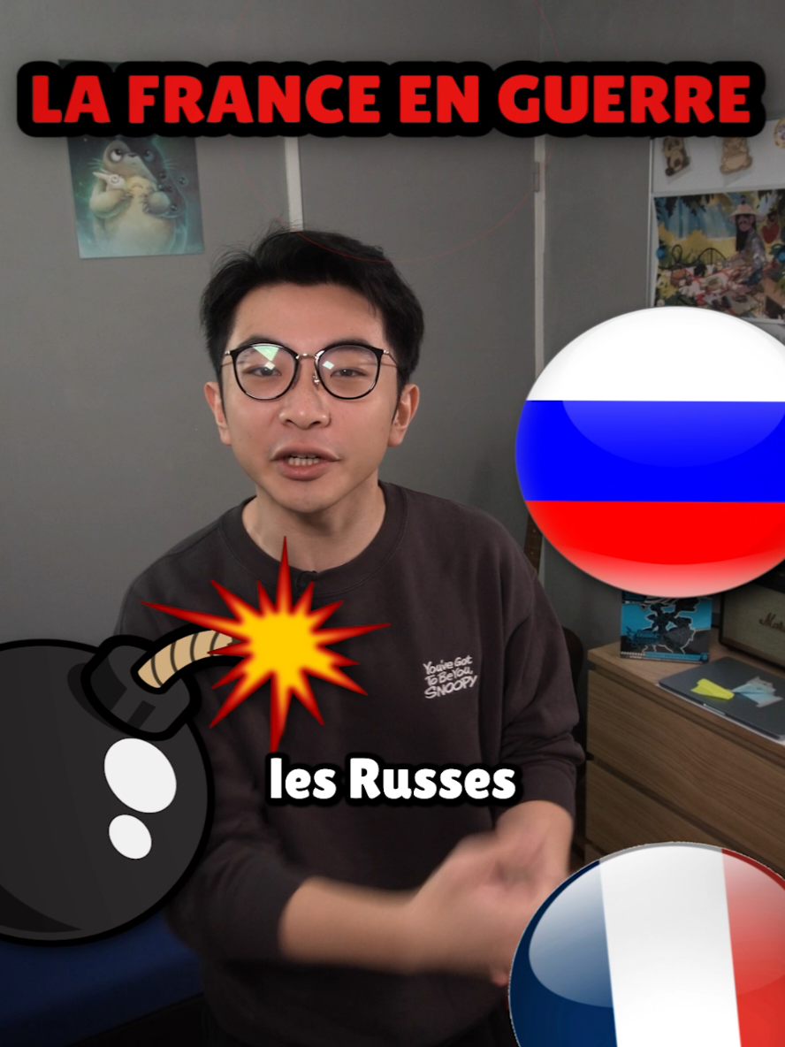 La France en guerre contre la Russie d'ici 2030 #humour #sketch #guerre #france #russie 